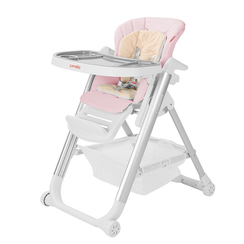 

Стілець для годування CARRELLO CONCORD CRL-7402 Salmon Pink