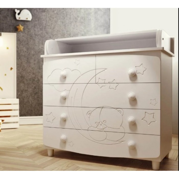 

Комод пеленатор Baby Dream Kids Elegance МДФ ваніль