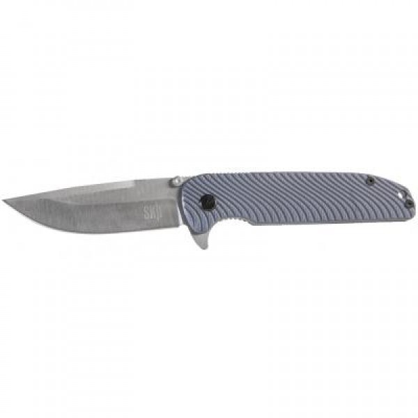 

Нож SKIF Bulldog G-10/SF grey (733D)