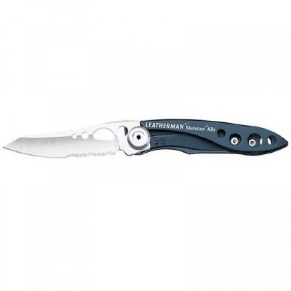 

Нож LEATHERMAN Skeletool KBX-Denim коробка (832383)