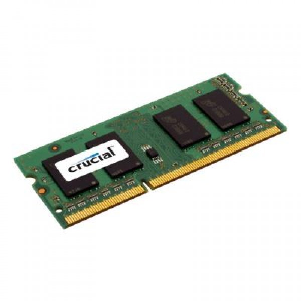 

Модуль памяти для ноутбука SoDIMM DDR3L 4GB 1600 MHz MICRON (CT51264BF160B)