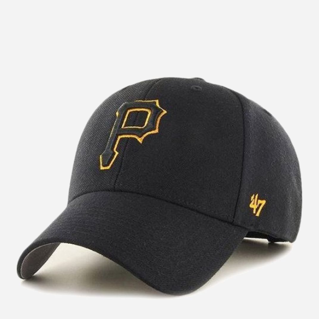 Акція на Кепка 47Brand Pittsburgh Pirates Wool B-MVP20WBV-BKJ One Size Чорний/Сірий від Rozetka