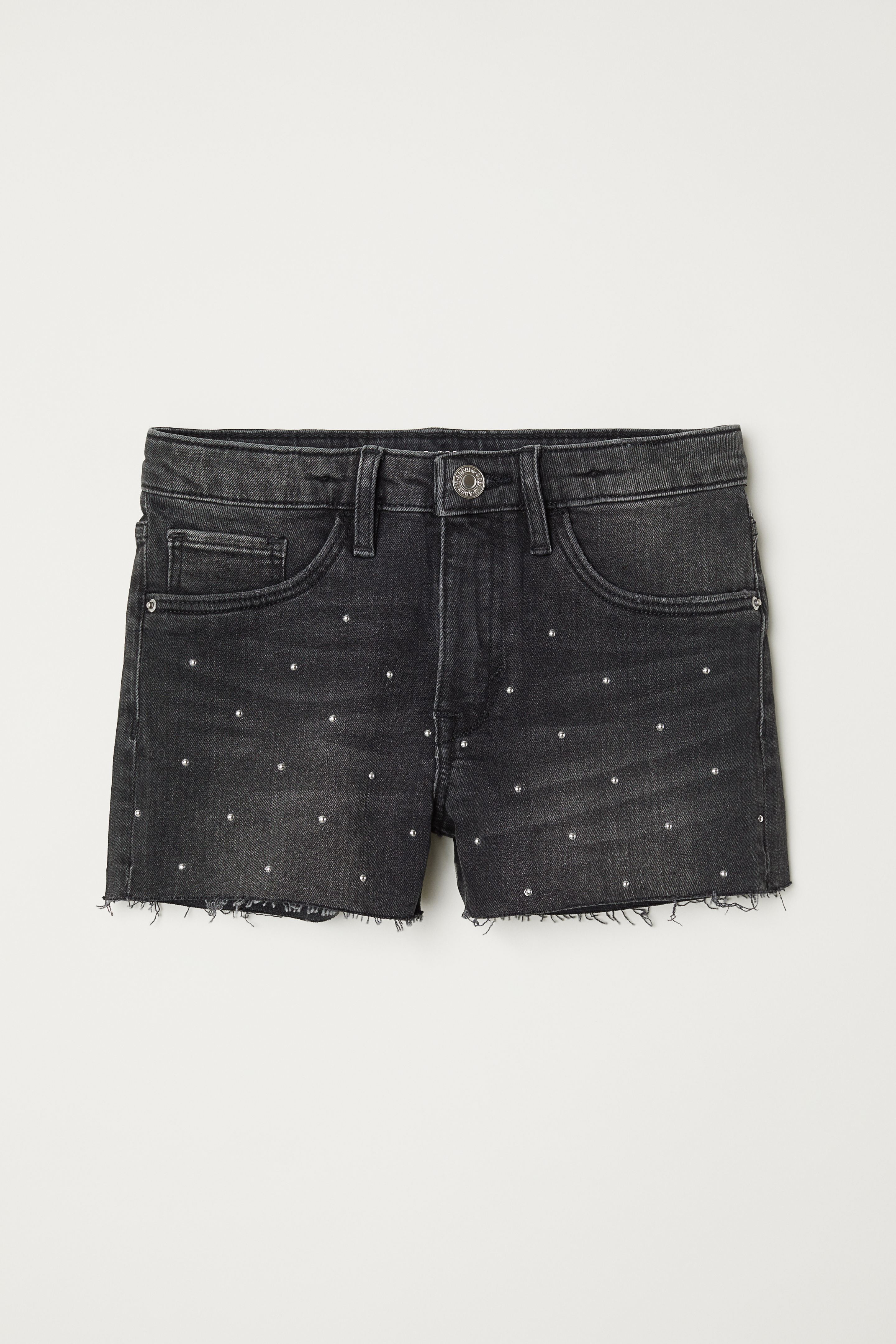 

Шорты H&M 158см серо черный 5678127