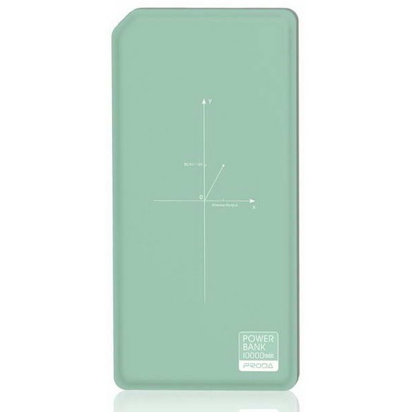 

Универсальная мобильная батарея Remax Proda Chicon Wireless 10000mAh Green/Black (PPP-33-GREEN+BLACK)