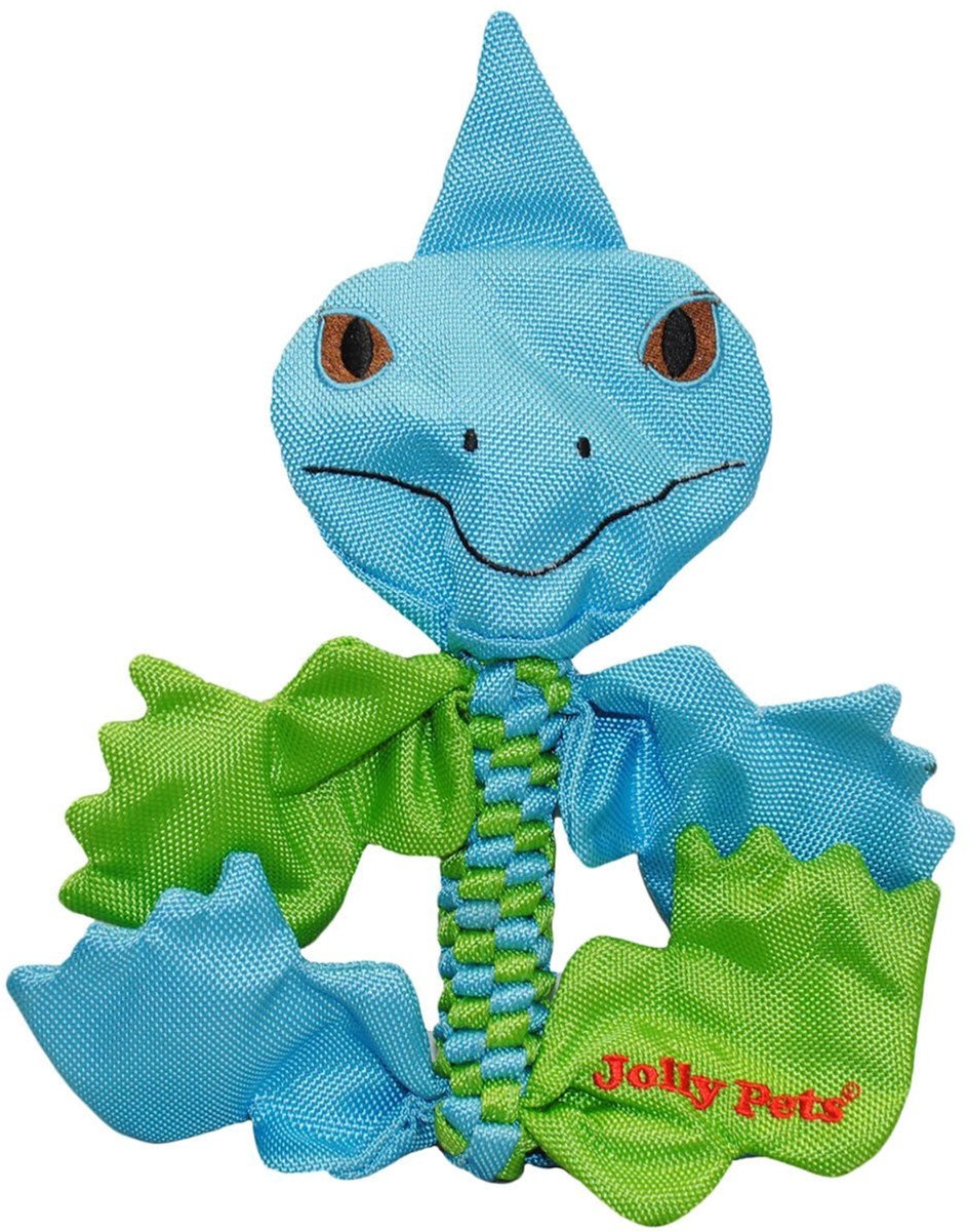 

Игрушки для собак Jolly Pets пищалка хрустящая 12х45х2.5 см Зелено-голубая (FHI5)