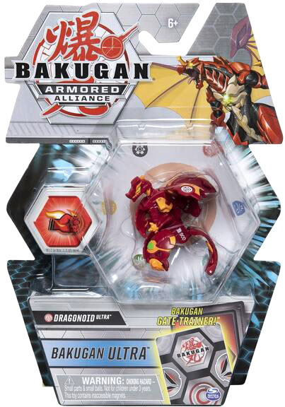 

Игровой набор Spin Master Bakugan Armored Alliance Ультра бакуган Драгоноид (SM64423-28) (778988550588)