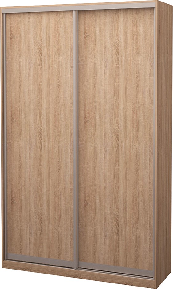 

Шкаф-купе двухдверный Roko 120х242х45 см ДСП Дуб Сонома