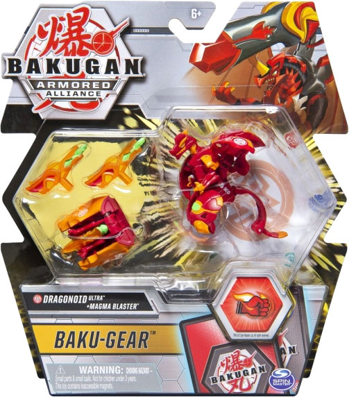 

Игровой набор Spin Master Bakugan Armored Alliance Боевой Ультра бакуган с оружием Драгоноид (SM64443-4) (778988297858)