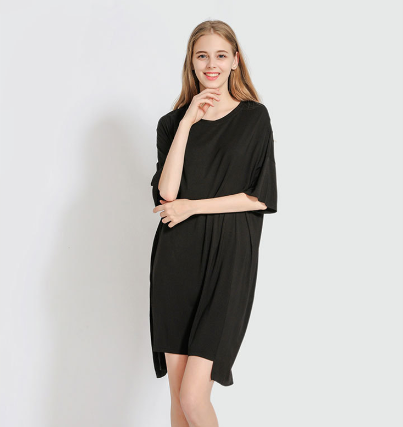 

Платье домашнее женское Airiness, черный Berni Fashion (One Size) Черный
