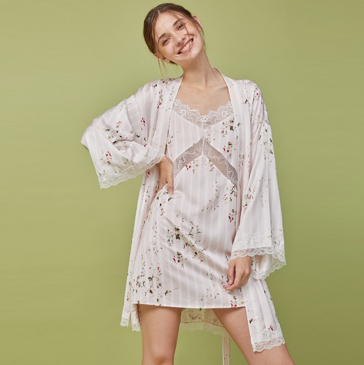 

Халат домашний женский Bloom PJM (M) Розовый