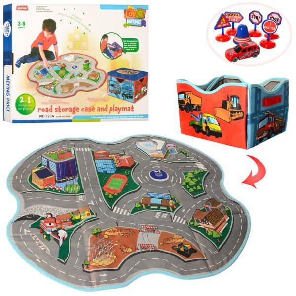 

Игровой нобор машинки+коврик с дорогой Star Toys Factor Co (026B)