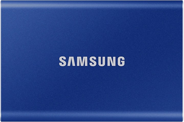 Акція на Samsung Portable SSD T7 500GB USB 3.2 Type-C (MU-PC500H/WW) External Blue від Rozetka UA