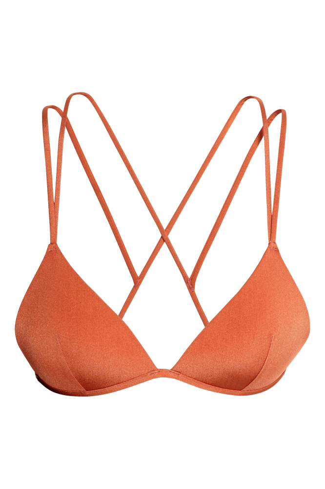 

Верхняя часть купальника H&M 0366327002 S Оранжевый 59708