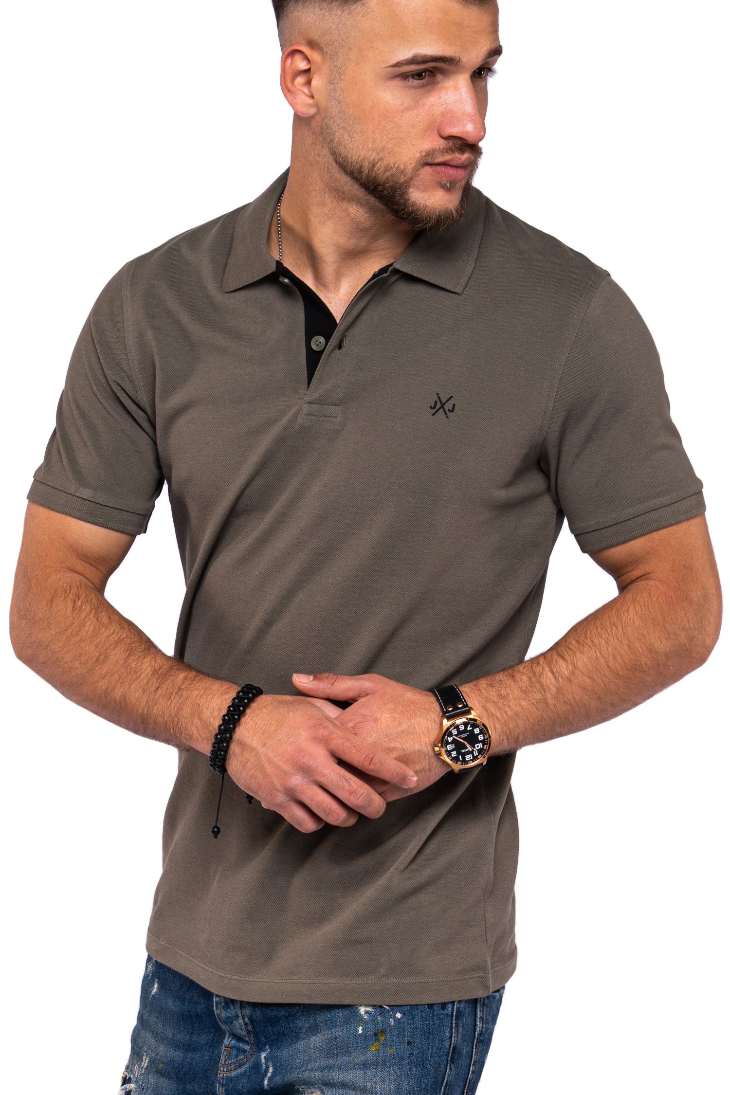 

Поло Jack & Jones Dusty Olive  оливковый, Поло Jack & Jones Dusty Olive S оливковый