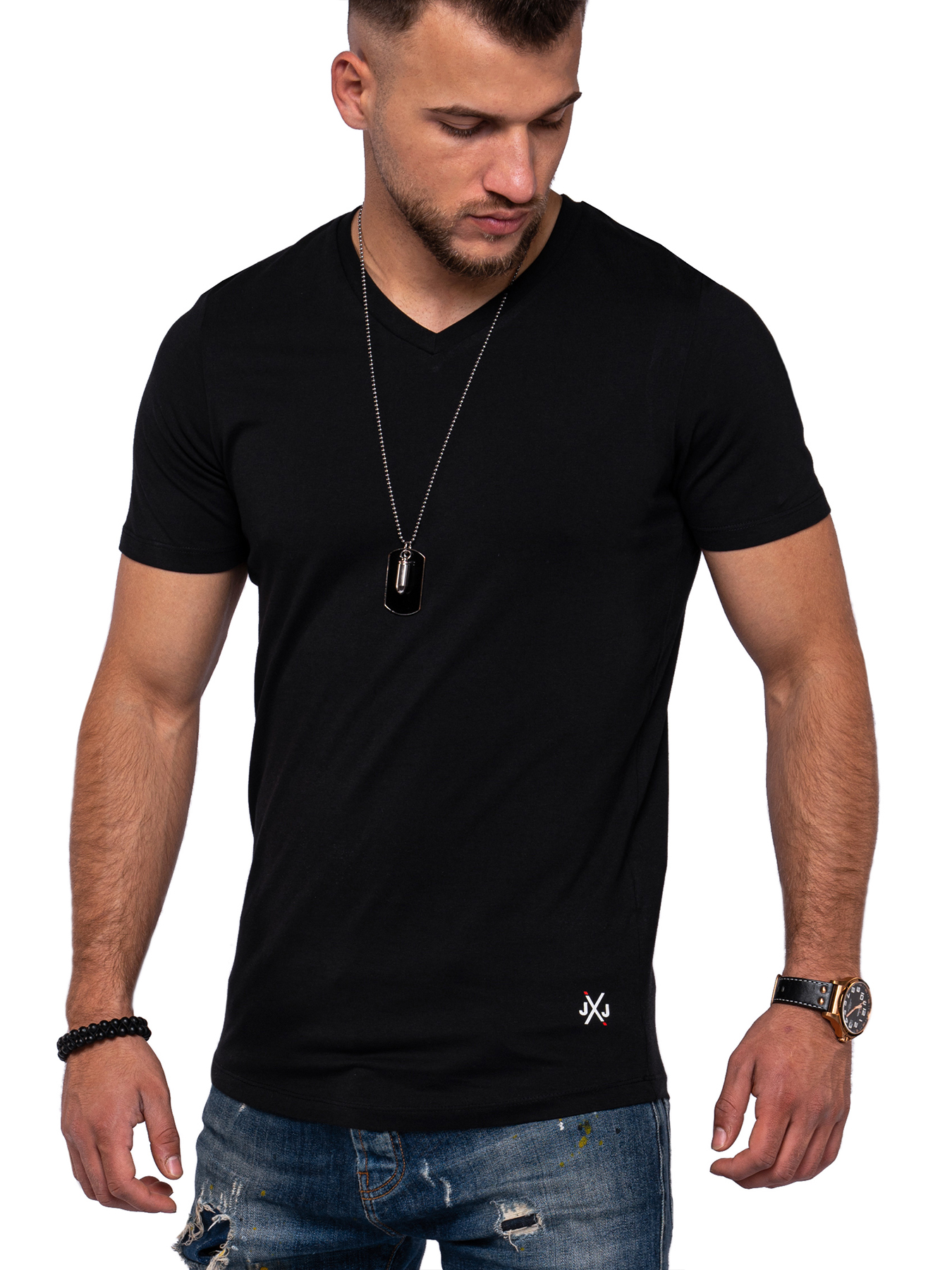 

Футболка Jack & Jones Black  черный, Футболка Jack & Jones Black L черный