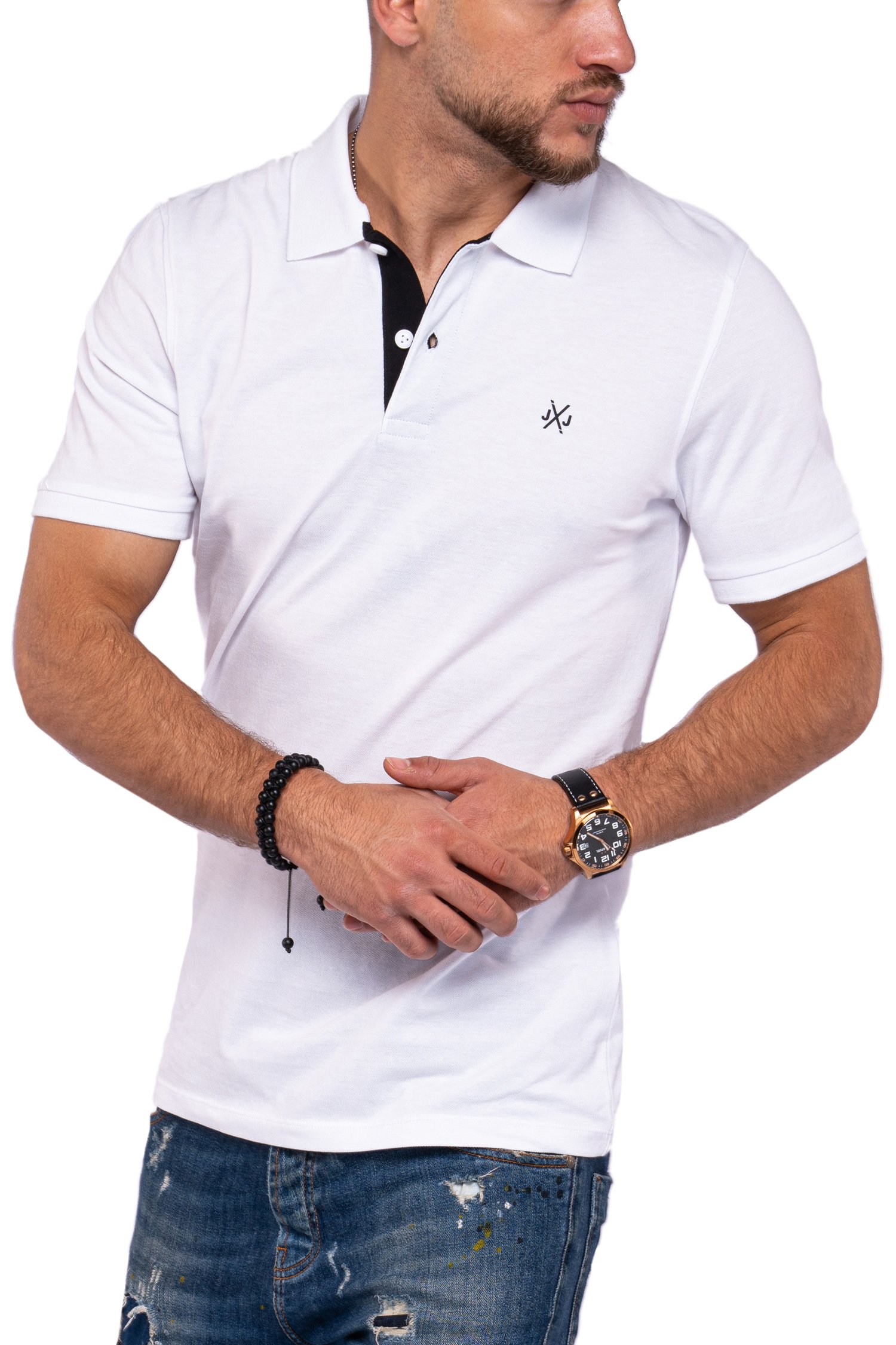 

Поло Jack & Jones White  белый, Поло Jack & Jones White S белый