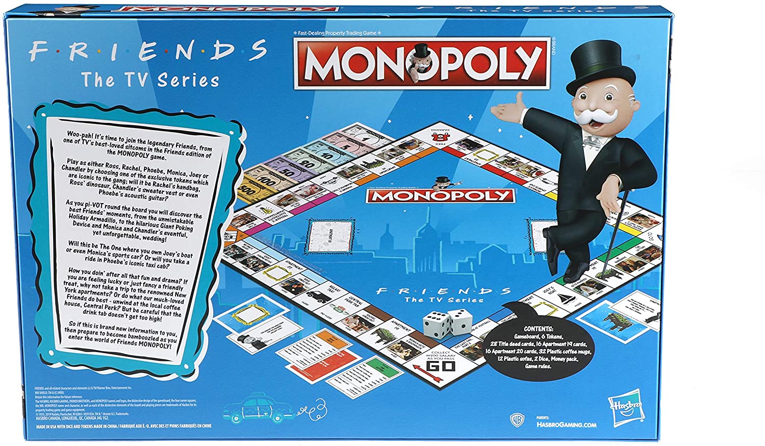 Настольная Игра Монополия Друзья Monopoly Friends The TV Series Hasbro  E8714 – фото, отзывы, характеристики в интернет-магазине ROZETKA от  продавца: ActionToyStore | Купить в Украине: Киеве, Харькове, Днепре,  Одессе, Запорожье, Львове