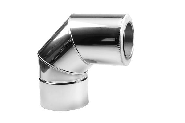 

Колено двустенное 90° STALAR Eco thermo AISI 201 нерж/нерж диаметр Ø230/300 толщина 0,8 мм