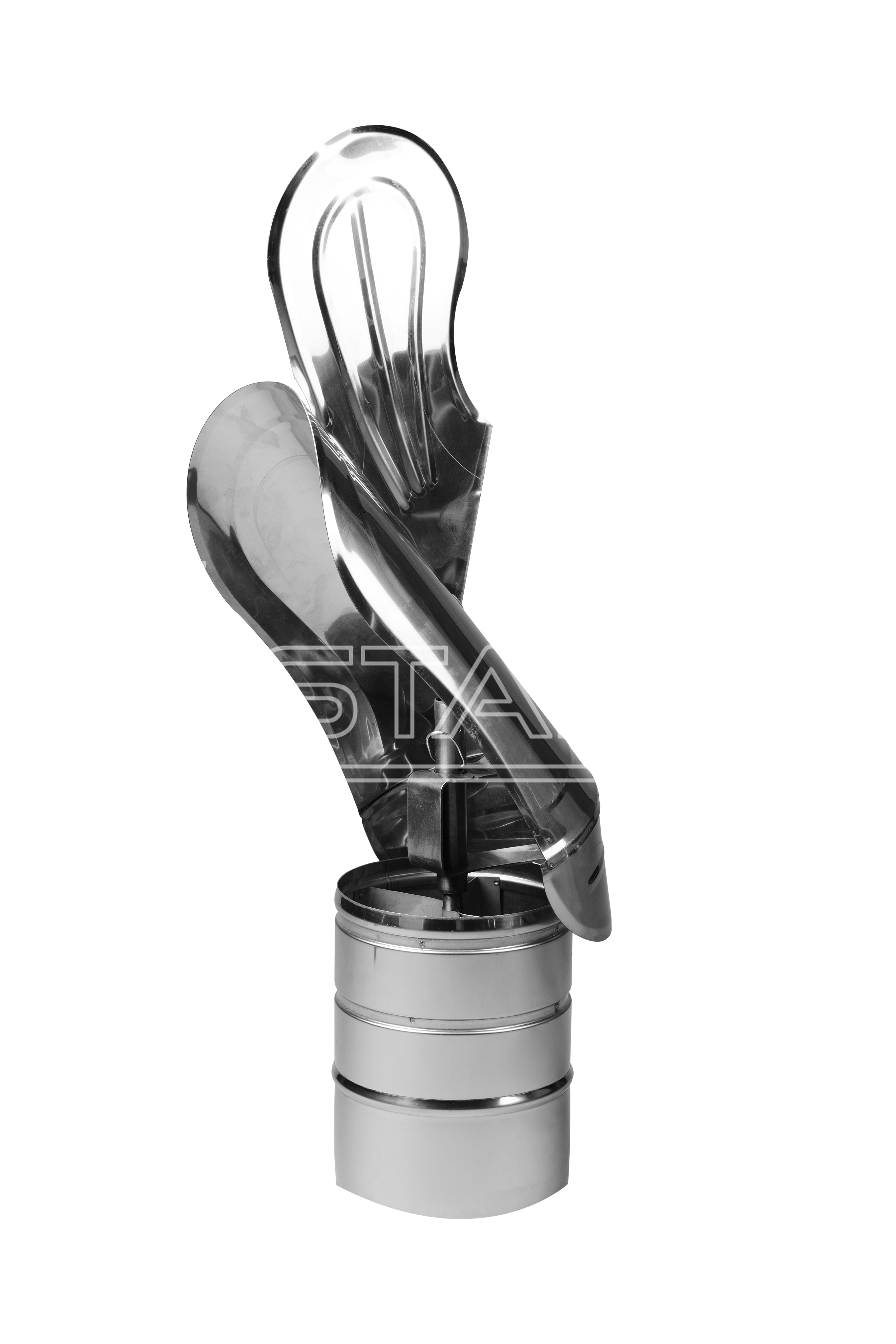 

Флюгер одностенный STALAR Eco mono AISI 201 диаметр Ø110 толщина 0,5 мм