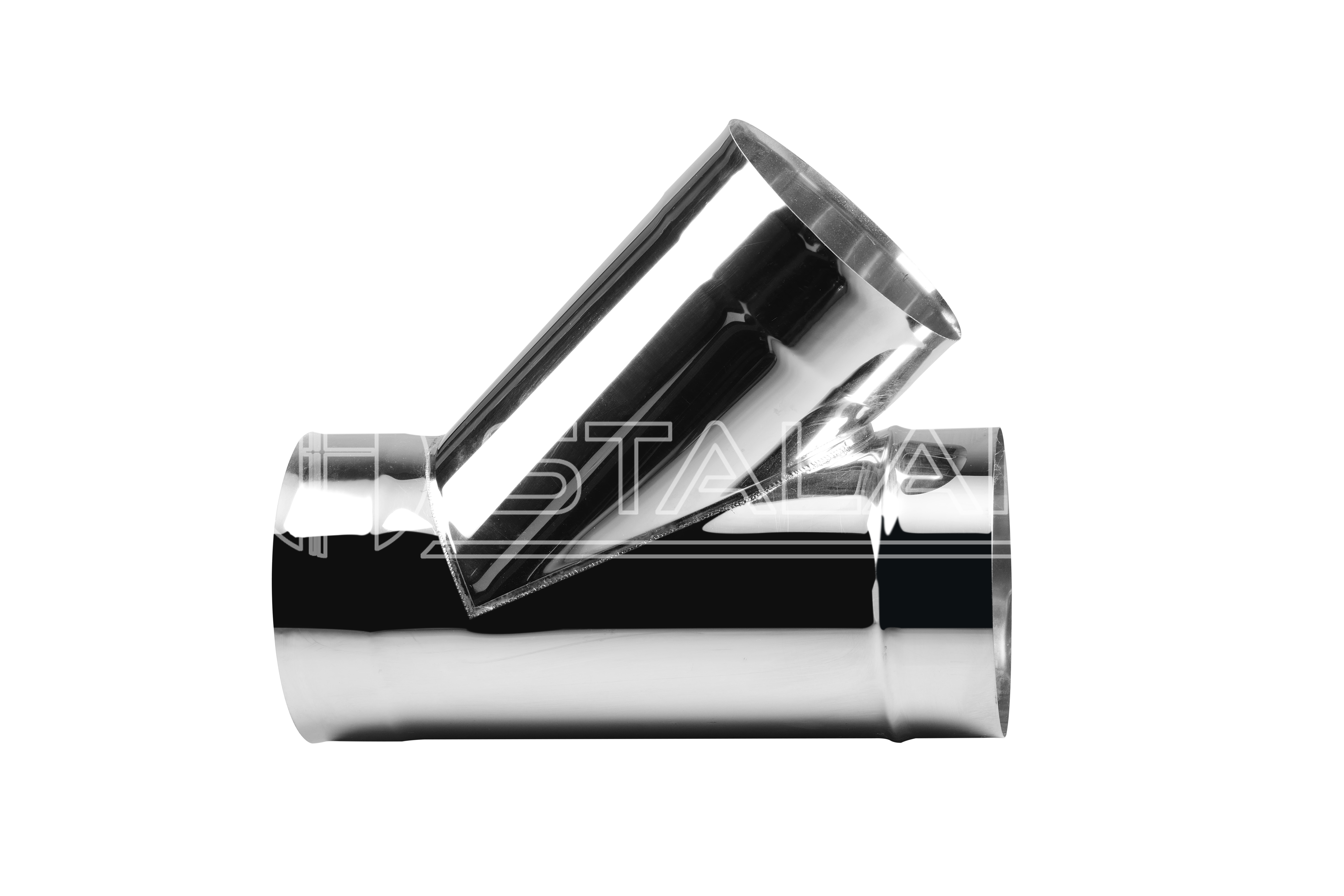 

Тройник одностенный 45° STALAR Eco mono AISI 201 диаметр Ø350 толщина 0,8 мм