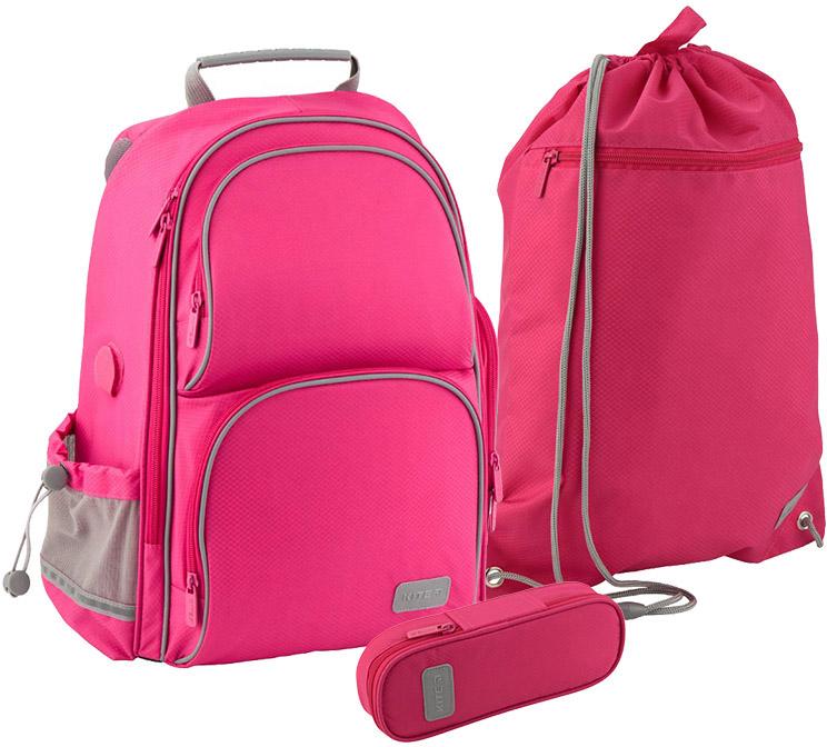 

Рюкзак укомплектованный Kite Education Smart розовый 13.25л (SET_K19-702M-1)