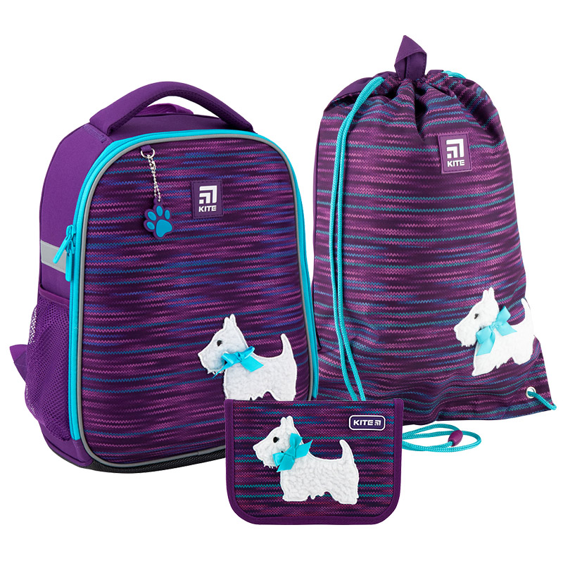 

Рюкзак укомплектованный Kite Education Cute puppy 12л (SET_K20-555S-3)