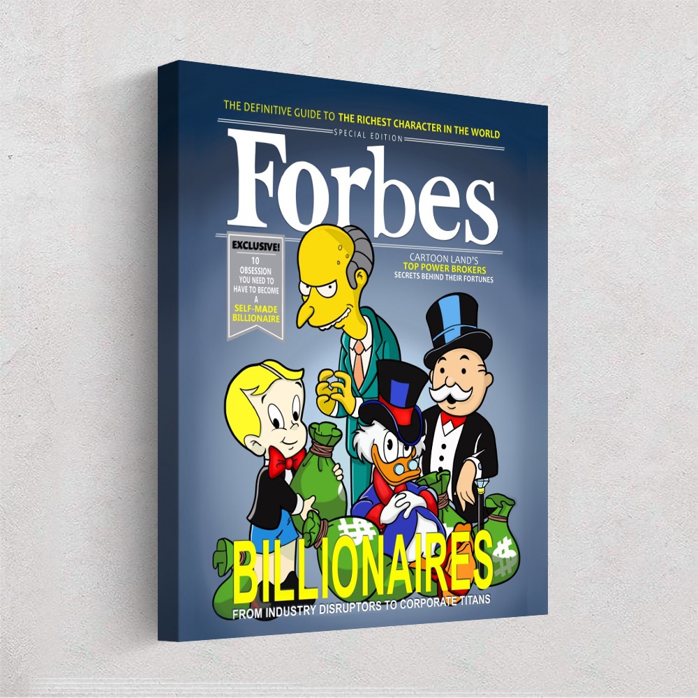 

Мотивационная картина Canvass "Forbes" 100х75