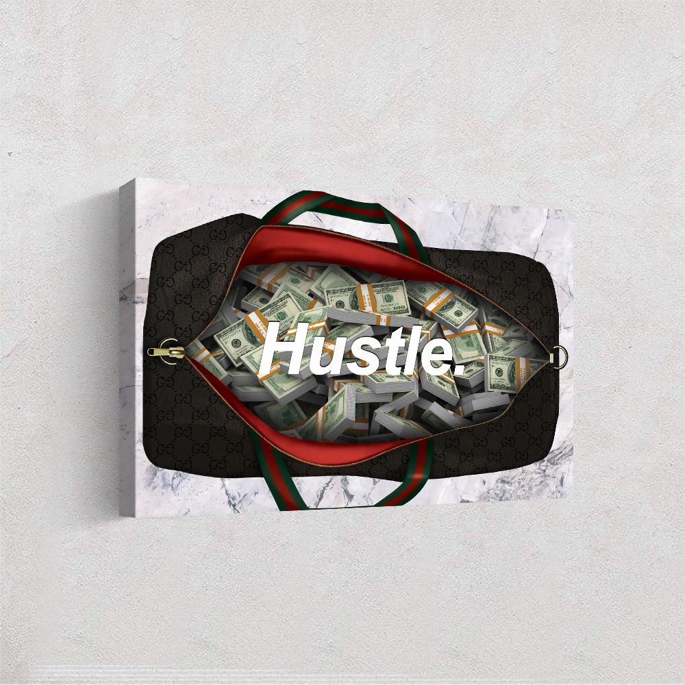 

Мотивационная картина Canvass "Hustle" 150х100