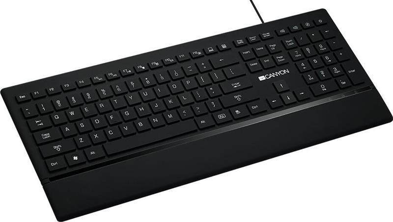 

Клавиатура Canyon CNS-HKB6-RU Black USB