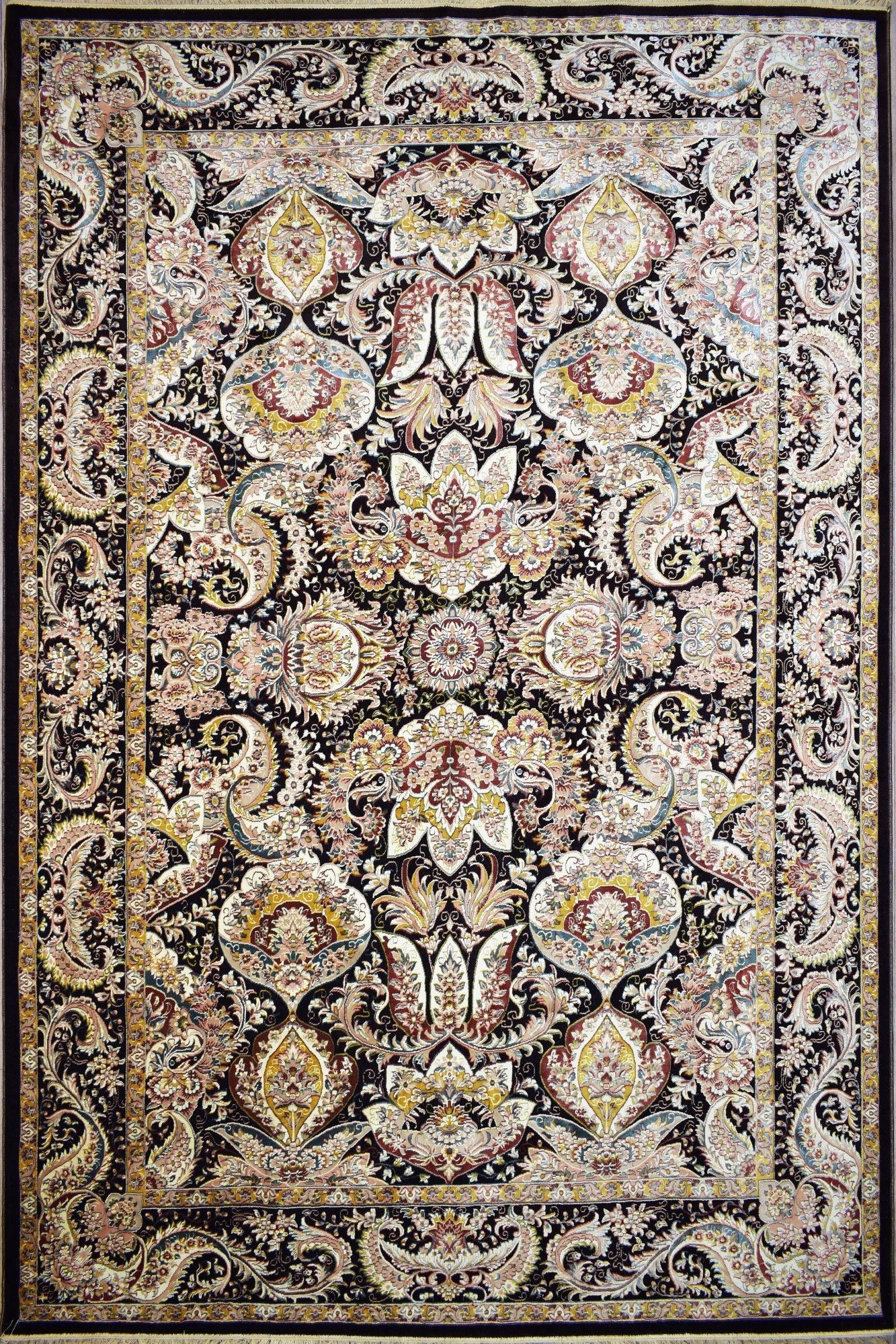 

Ковёр Merinos персидский классический Khotan brown