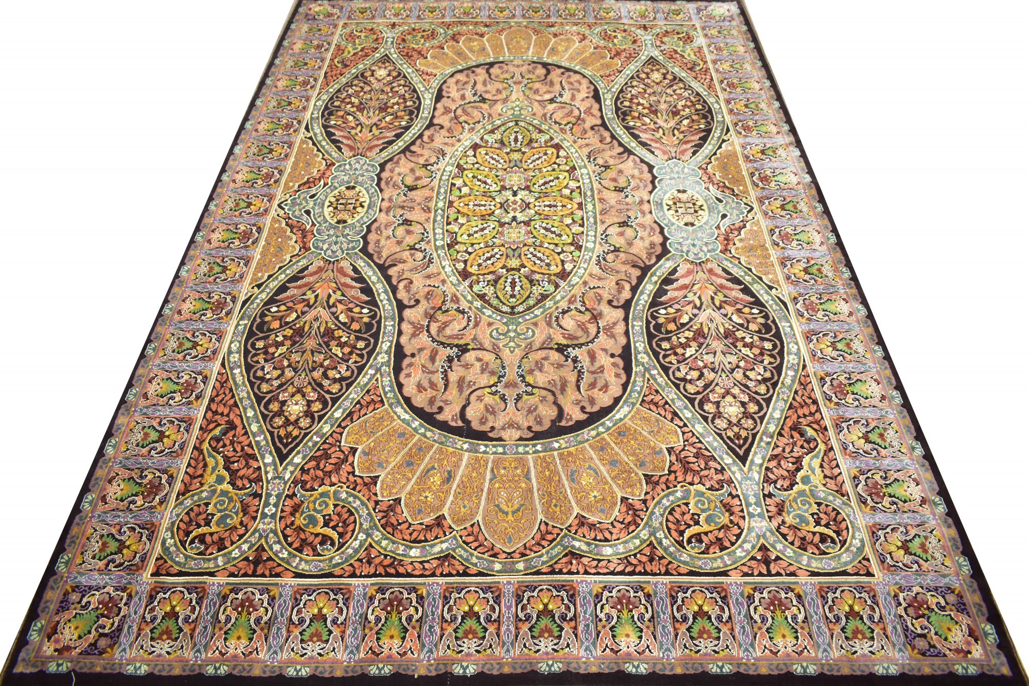 

Ковёр Merinos персидский классический Eshgh d.brown