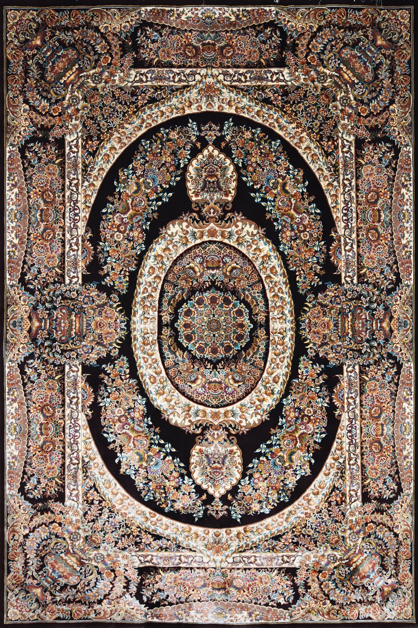 

Ковёр Merinos персидский классический Zar sham brown