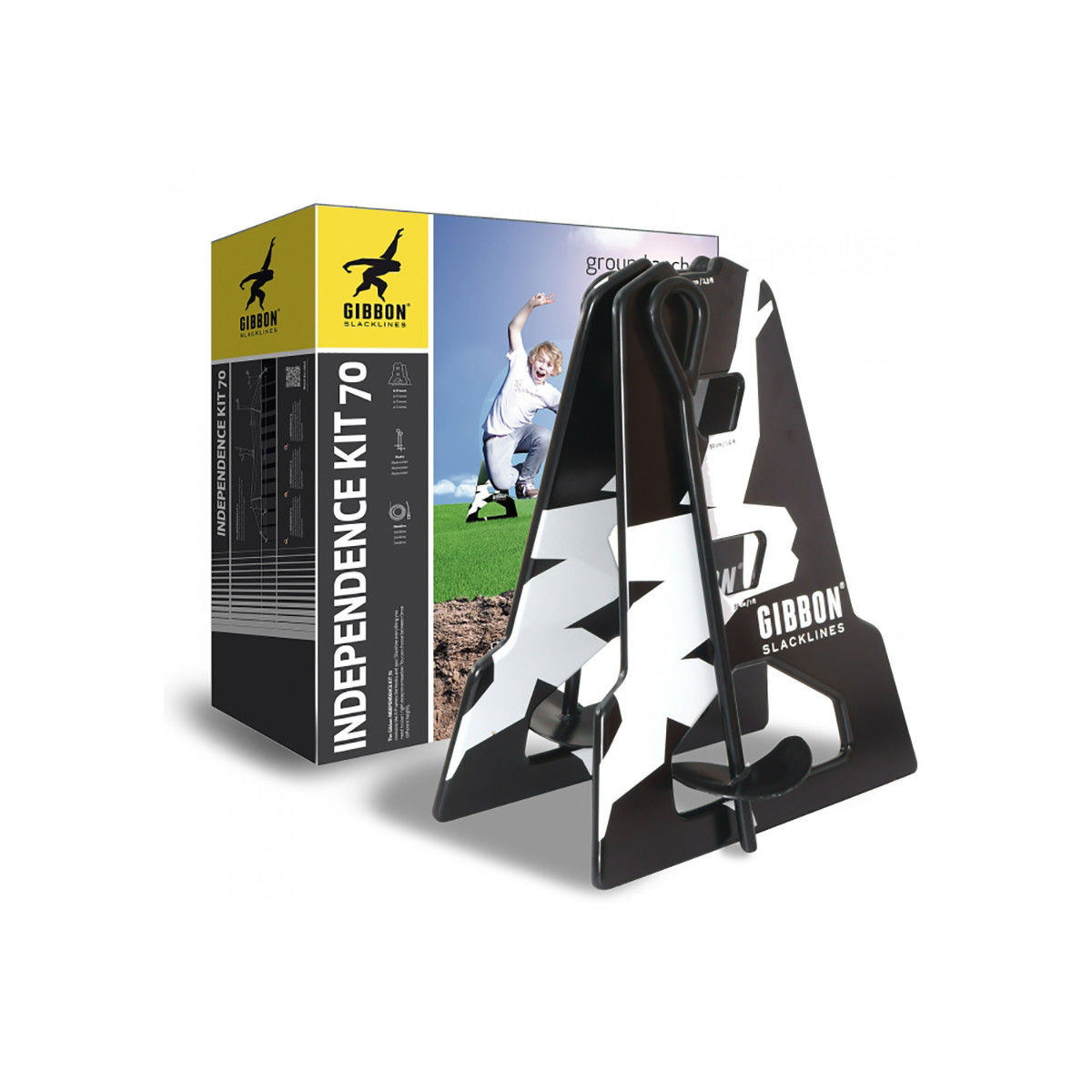 

Набор Gibbon Independence Kit 70 стойки и слеклайн