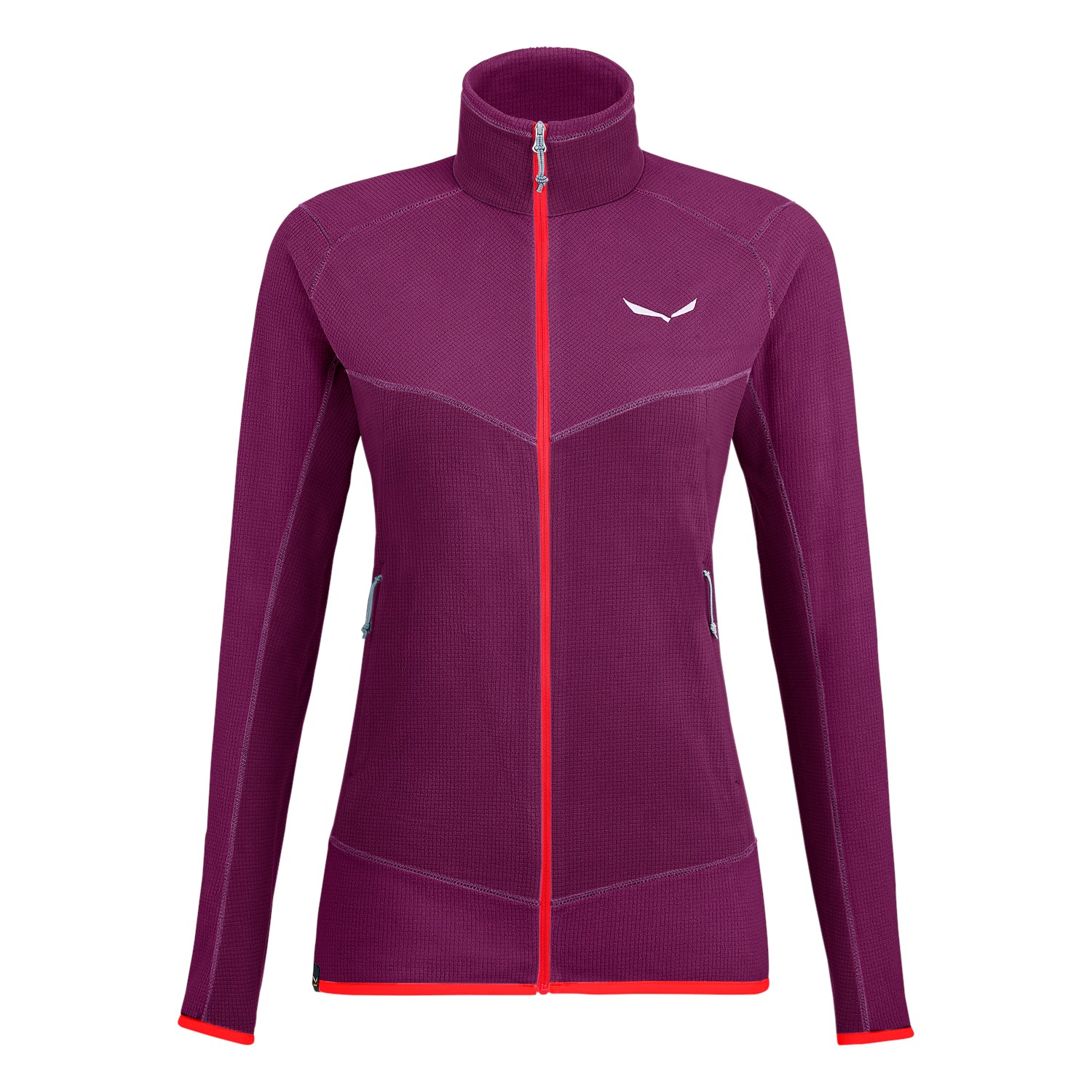 

Флис Salewa Plose 5 Polarlite Wms Full-Zip M Бордовый