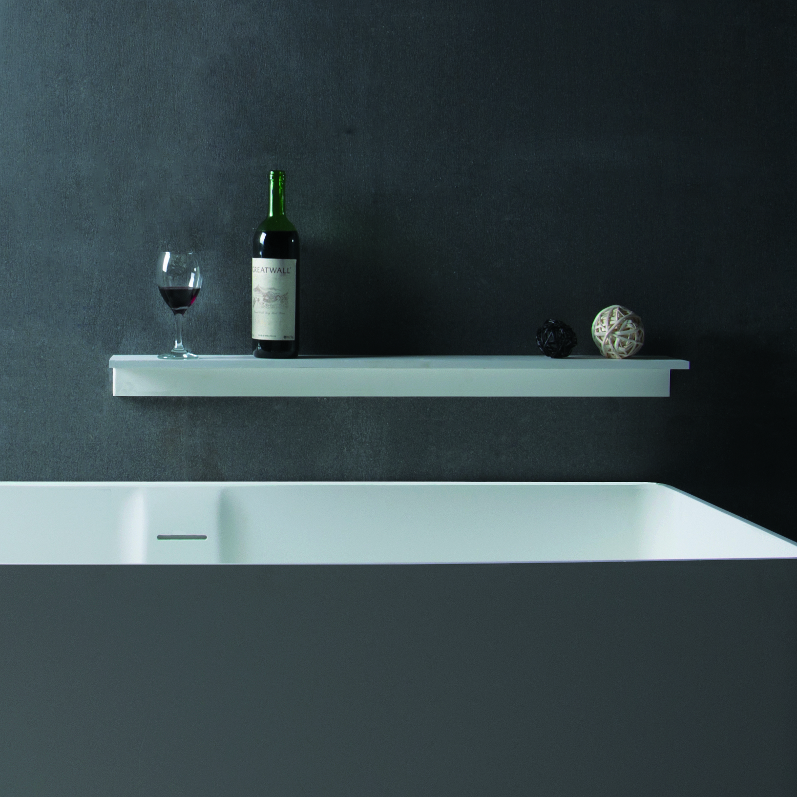 

Полочка каменная Solid surface VOLLE 18-40-114