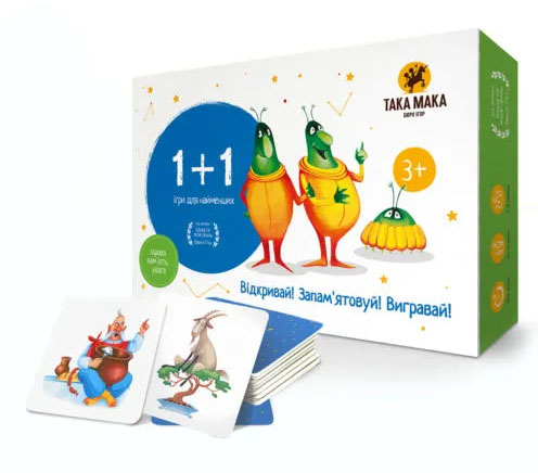 

Гра настільна 1+1 (Така Мака)
