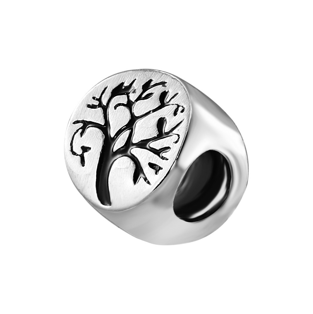 

Серебряный подвес шарм HARMONY c33078 бел c33078