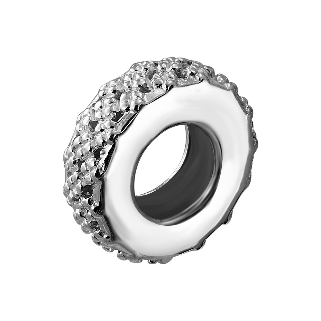 

Серебряный подвес шарм HARMONY c33079 бел c33079