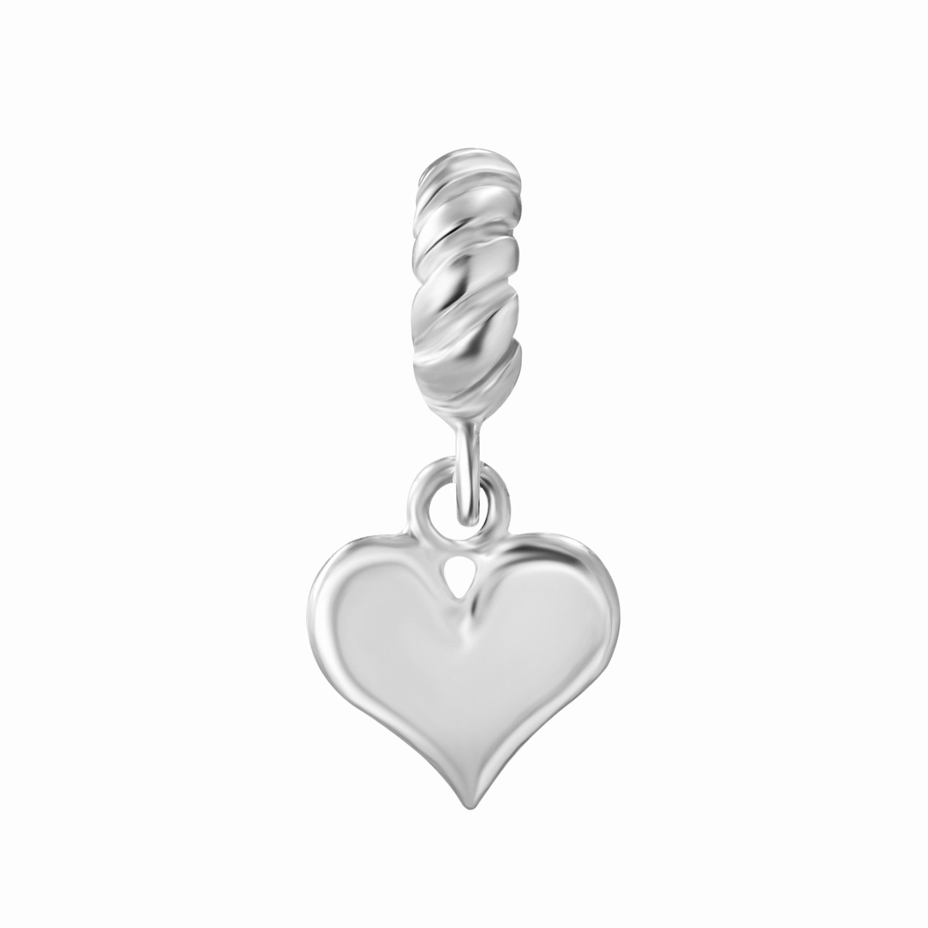 

Серебряный подвес шарм HARMONY c33065 бел c33065