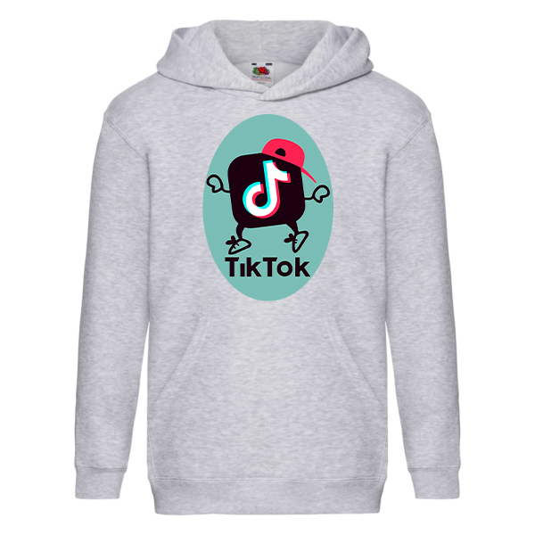 

Худи Fruit of the Loom Tik Tok (Тик Ток) Серый 164 см CHHUTTCHM164