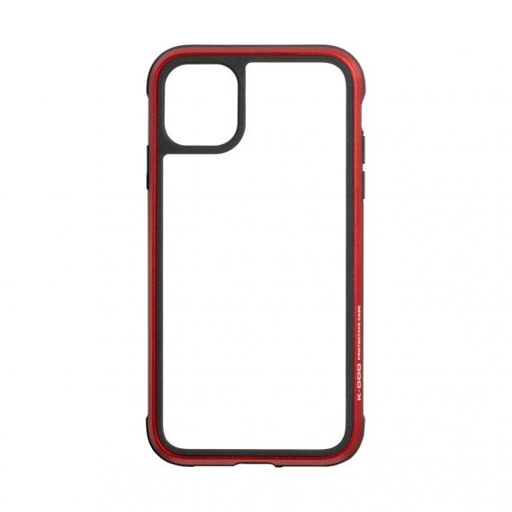 

Чехол для Apple iPhone 11 K-Doo Ares с металическим бампером (Красный)