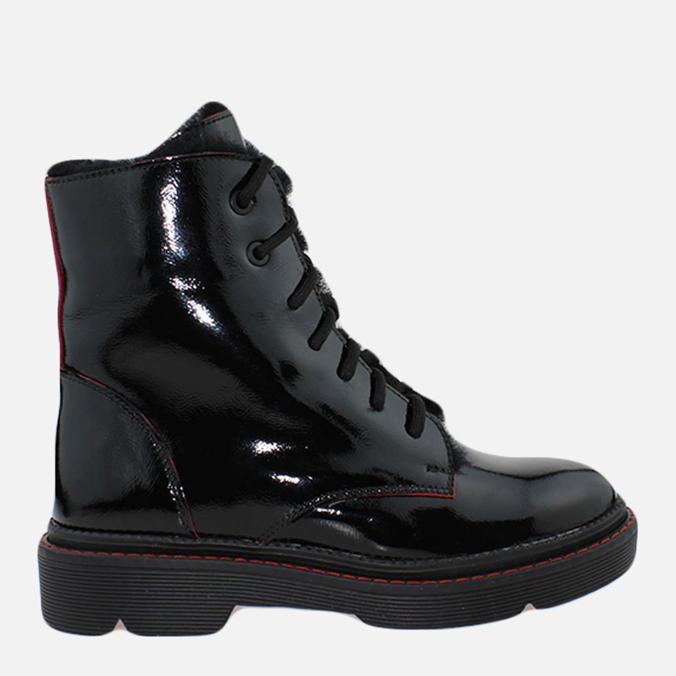 Акція на Жіночі зимові черевики високі EL PASSO Re2471-2-025 37 23.5 см Чорні від Rozetka
