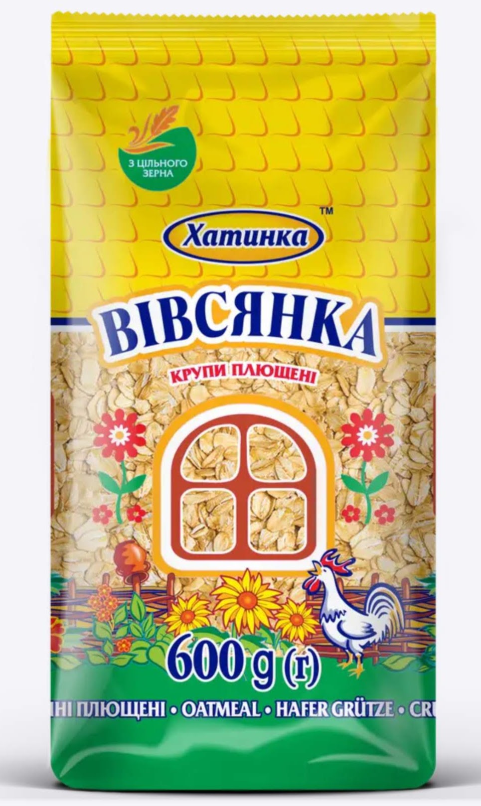 Крупа овсяная плющеная Хатинка 600г от продавца: Healthy Sweets ...