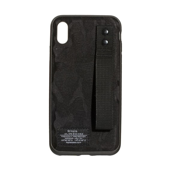 

Задняя Накладка Kajsa Camo for Apple iPhone Xs Max (Черный)