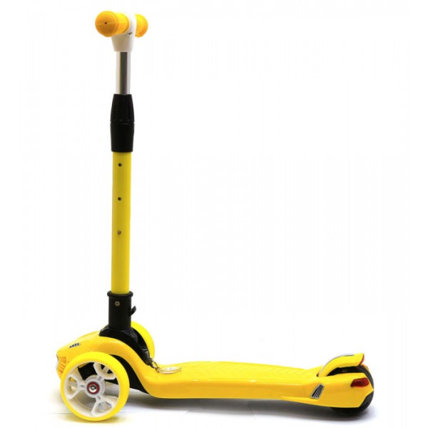 

Самокат с подсветкой колес Dream Car JR 3-051 Yellow
