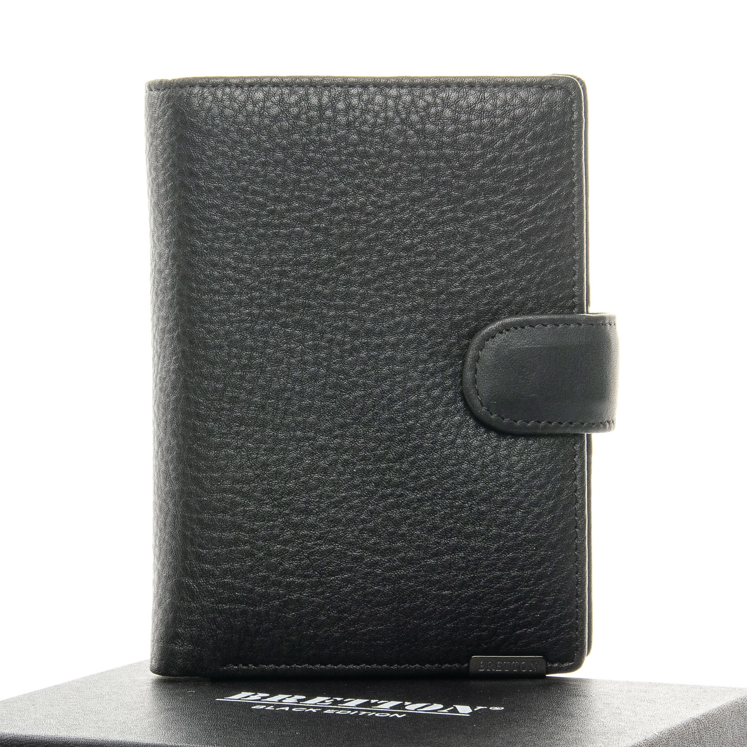 

Кошелек BRETTON 208-3104-5 мужской кожаный черный