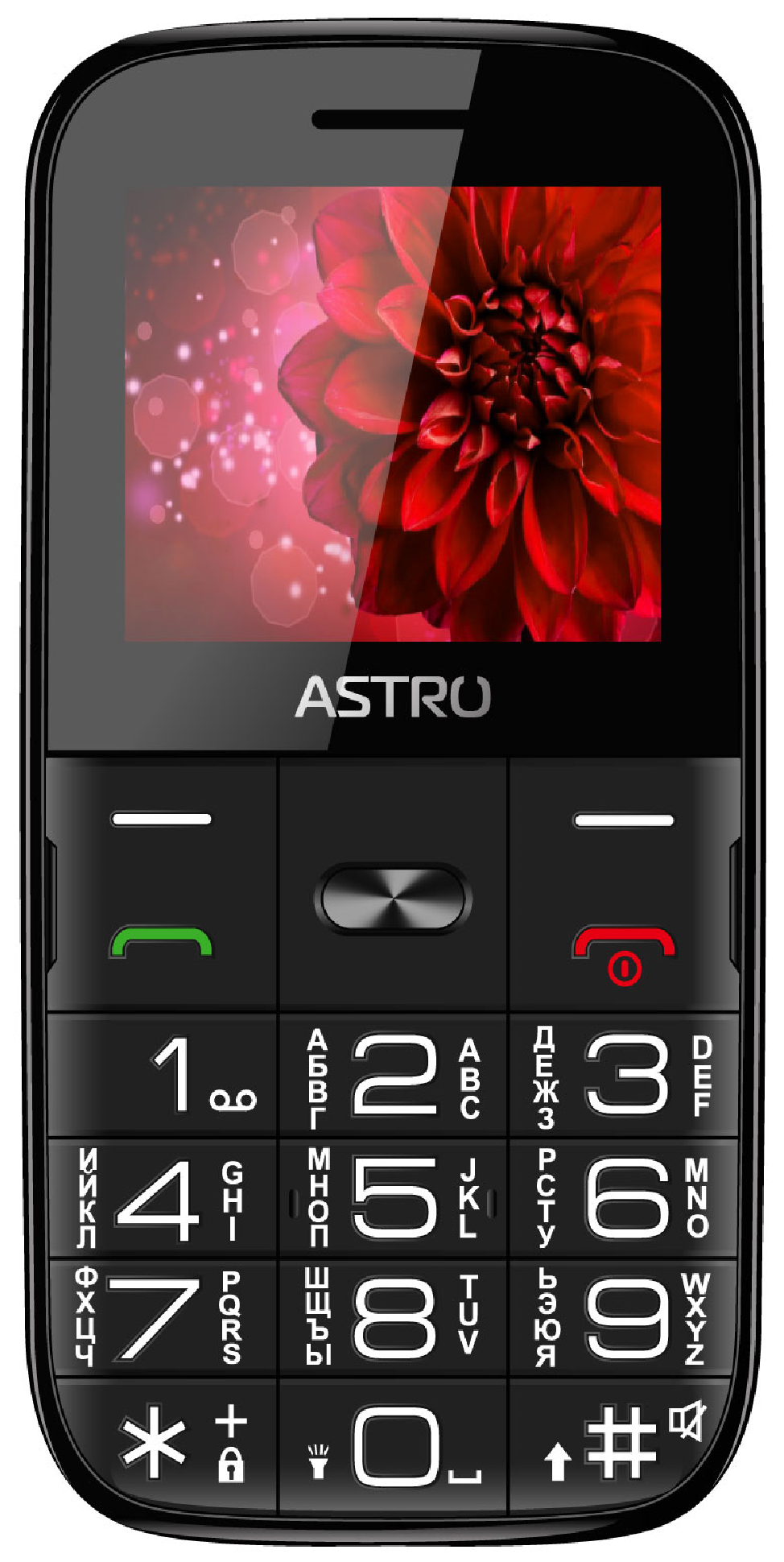 

Мобильный телефон Astro A241 Black (1681)