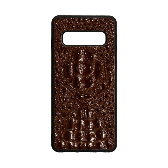 

Задняя Накладка Genuine Leather Horsman for Samsung S10 (Коричневый)