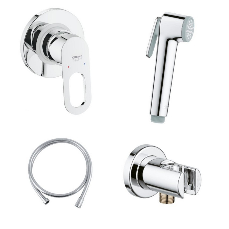 

Набор Для Гигиенического Душа Со Смесителем Grohe Bauloop 111042