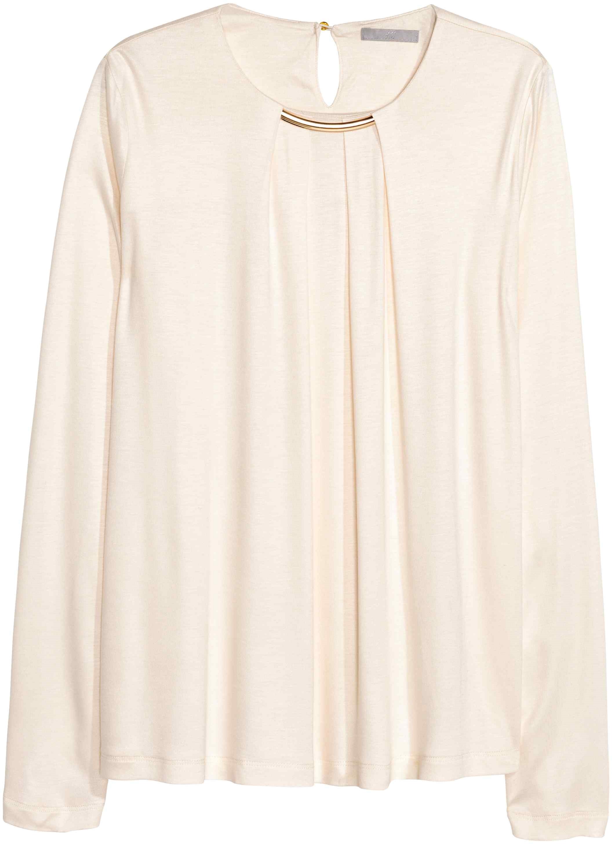 

Лонгслив H&M 4375484 M Белый
